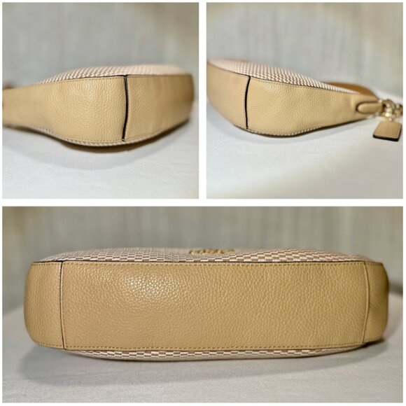 COACH Legacy Jacquard Chelsea Convertible Crossbody Shoulder Bag Beechwood 28892 - Picture 14 of 16